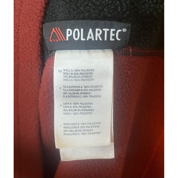 The North Face Men's Red Zip Up Sweater - Picture 5 of 7